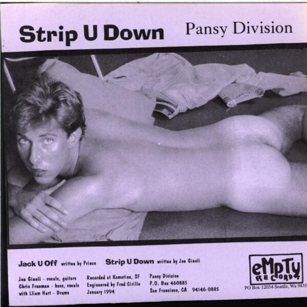 Pansy Division-Jack U Off-7 Vinyl