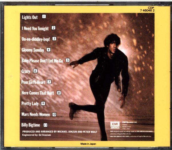 Peter Wolf-Lights Out-CD