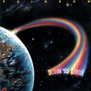 Rainbow-Down To Earth Japan 1979 signed-LP Vinyl