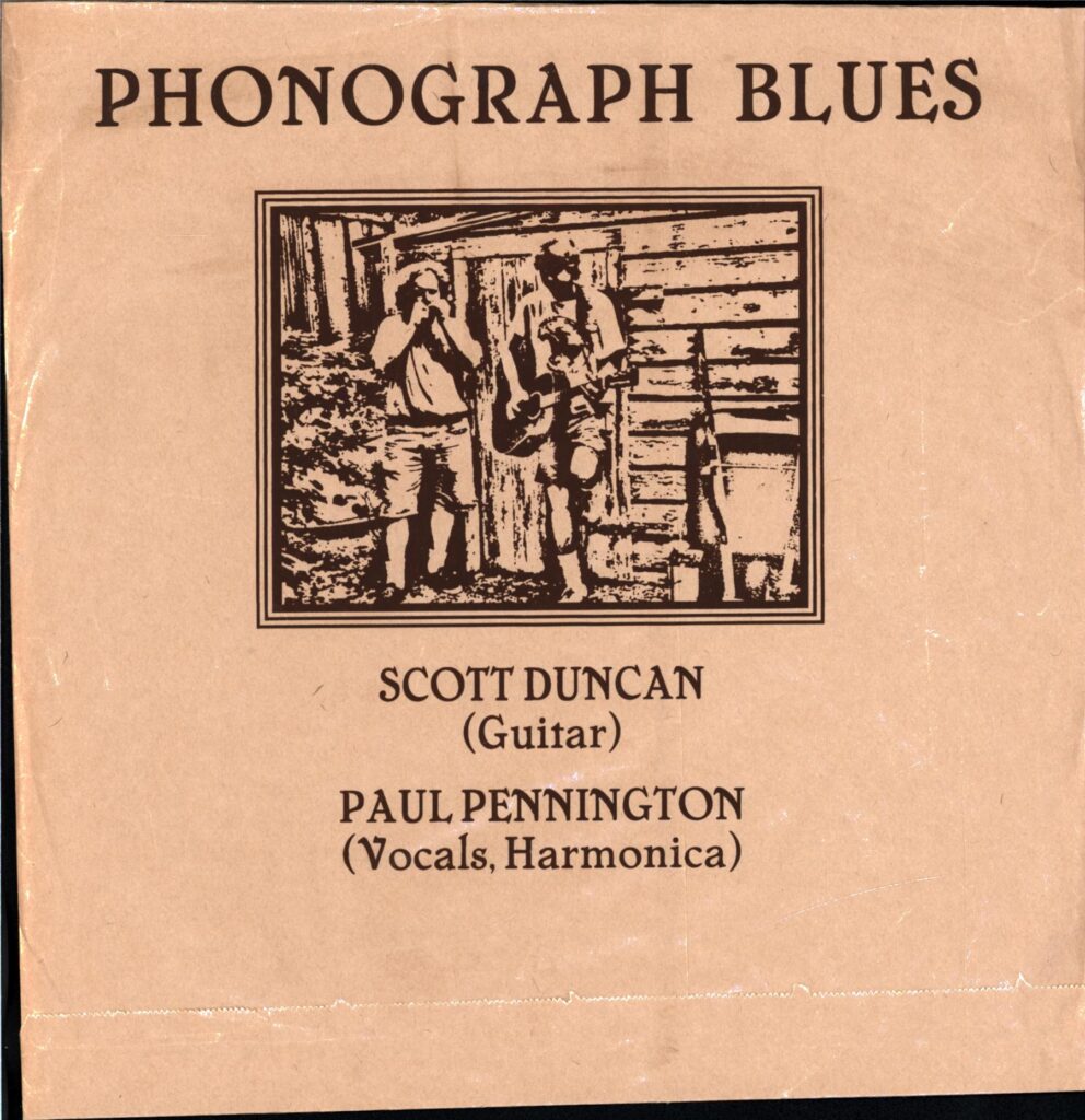 Scott Duncan-Phonograph Blues-LP Vinyl