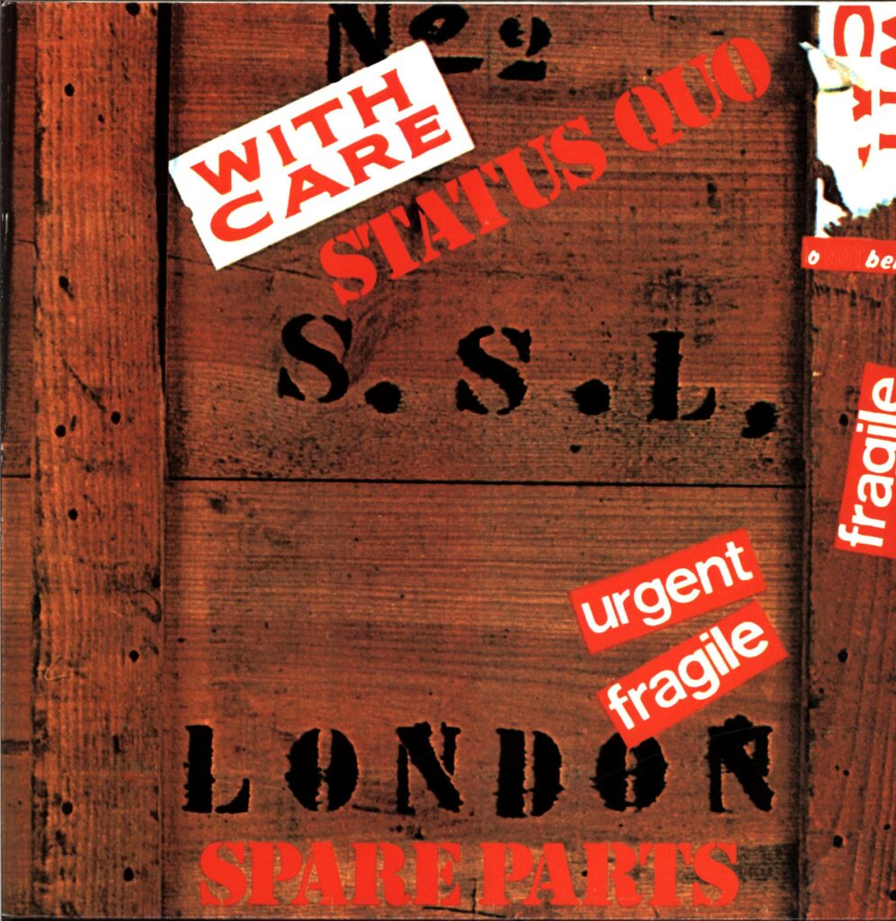 Status Quo-Spare Parts Reissue 1987-LP Vinyl