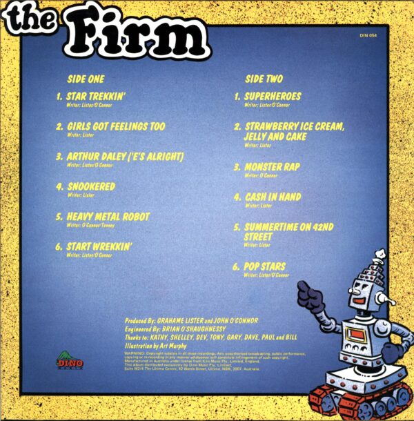 The Firm-Serious Fun-LP Vinyl