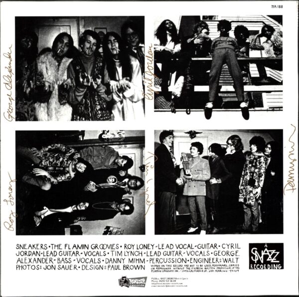 The Flamin' Groovies-Sneakers gold-10 Vinyl