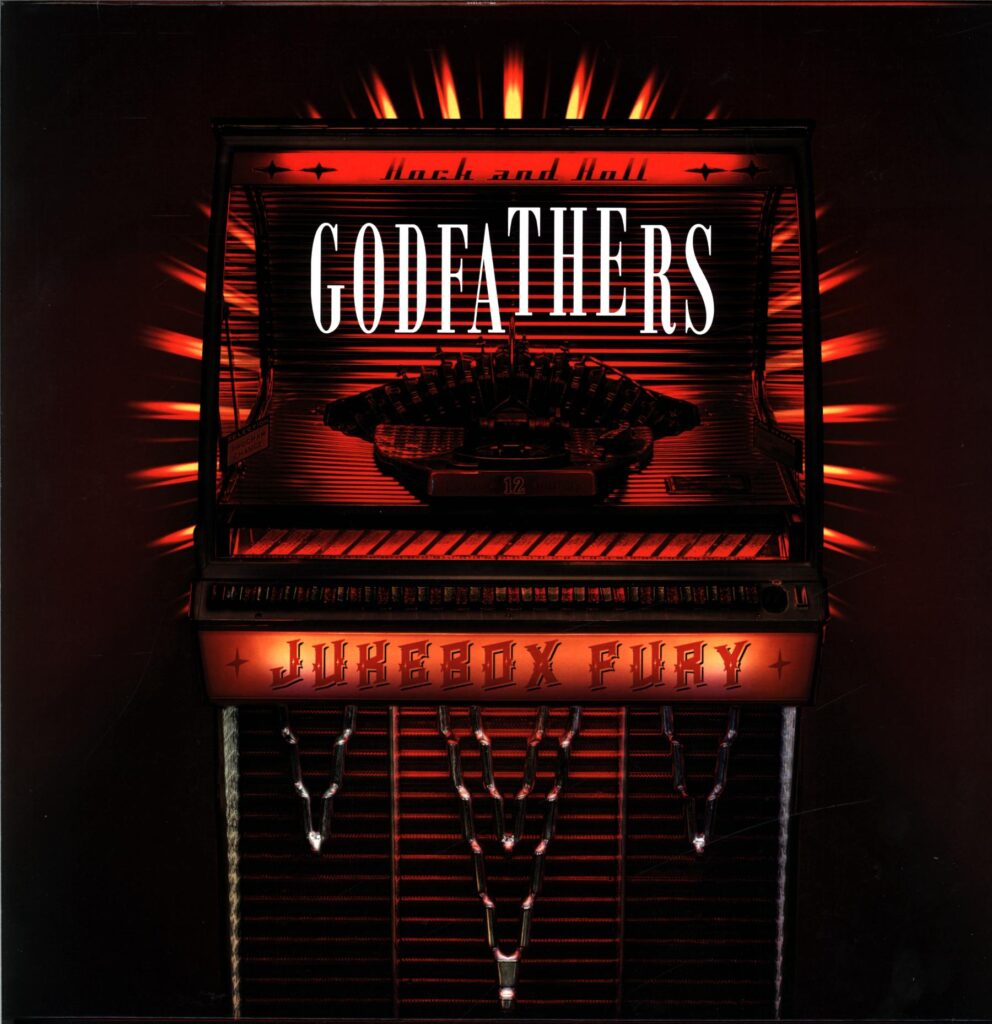 The Godfathers-Jukebox Fury red signed-LP Vinyl