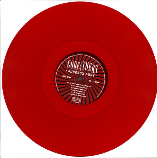 The Godfathers-Jukebox Fury red signed-LP Vinyl