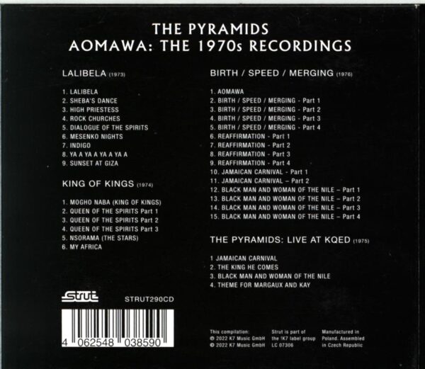 The Pyramids-Aomawa (The 1970s Recordings)-CD