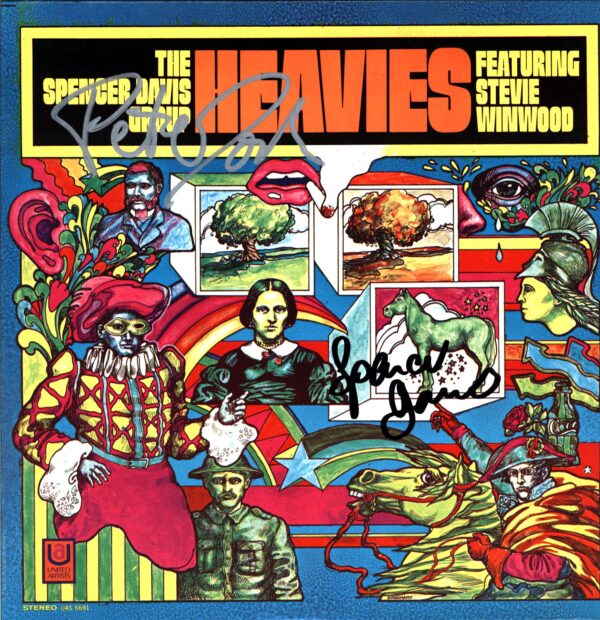 The Spencer Davis Group-Heavies US 1969 signed-LP Vinyl