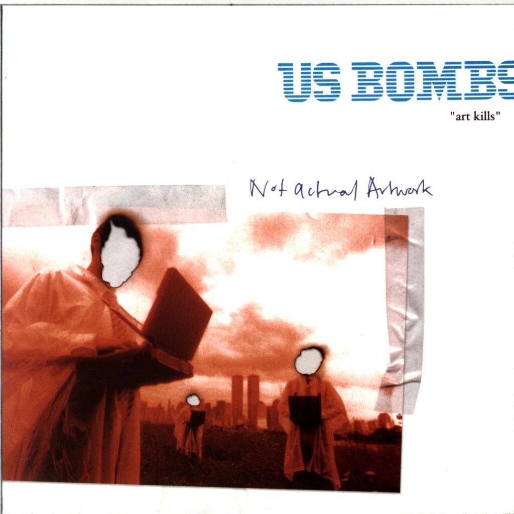 U.S. Bombs-Art Kills-blue 7 Vinyl