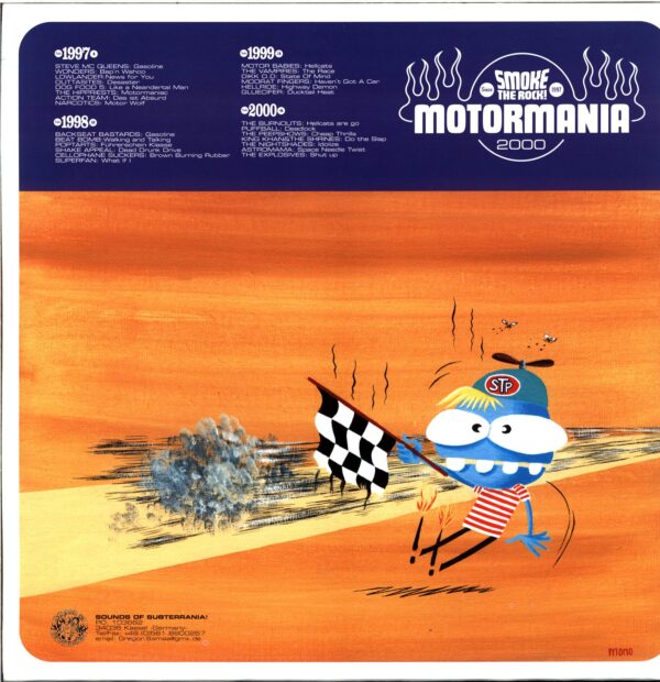 Various-Motormania 2000 - 27 Supercharged Tracks For Ecstatic Motorrocking-LP Vinyl