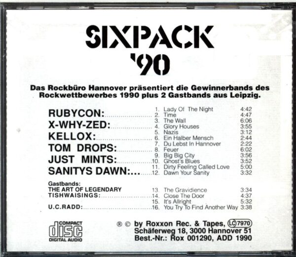 Various-Sixpack '90-CD