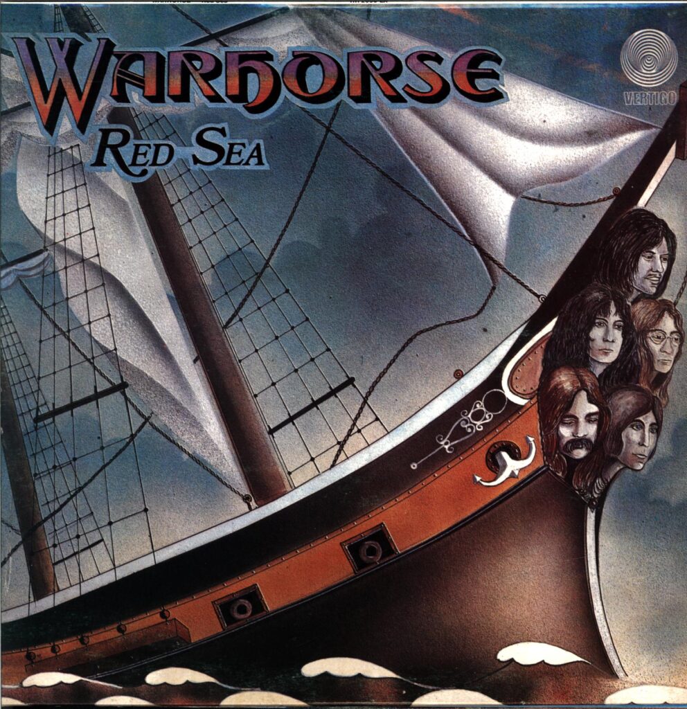 Warhorse-Red Sea RE D 1990 clear-LP Vinyl