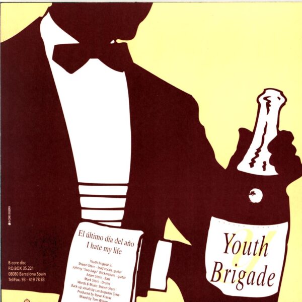Youth Brigade-El Último Día Del Año-7 Vinyl