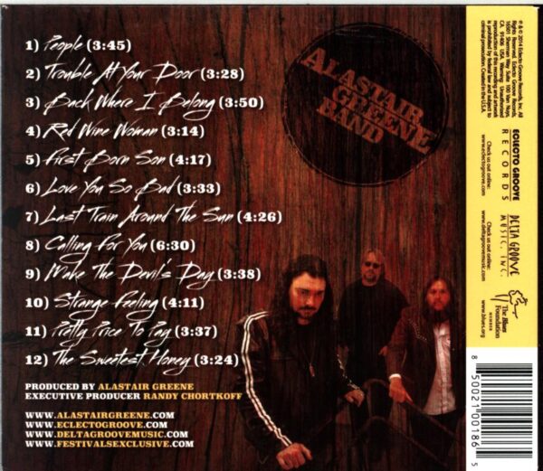 Alastair Greene Band-Trouble At Your Door-CD