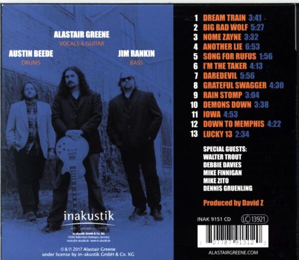 Alastair Greene-Dream Train-CD