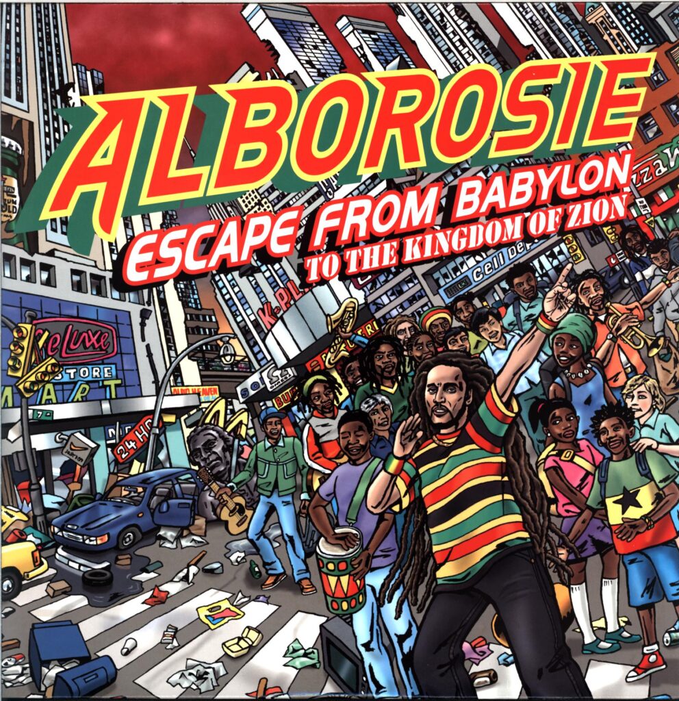 Alborosie-Escape From Babylon To The Kingdom Of Zion-LP Vinyl