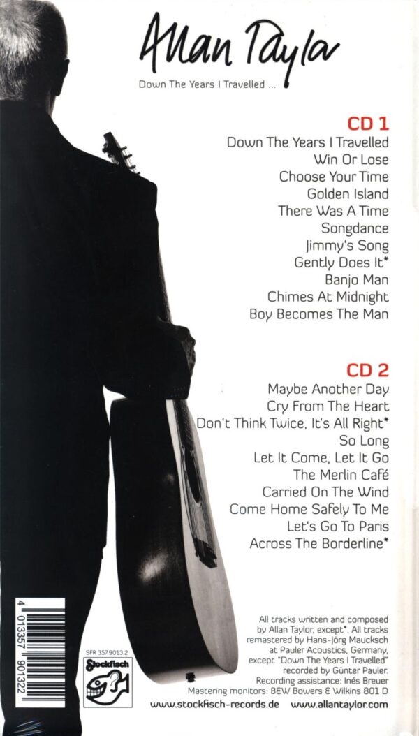 Allan Taylor-Down The Years I Travelled...-CD