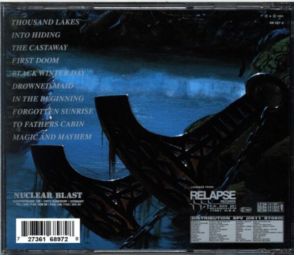 Amorphis-Tales From The Thousand Lakes-CD