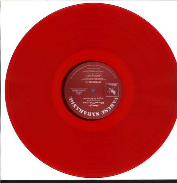 Angelo Badalamenti-Music For Film and Television-red LP Vinyl