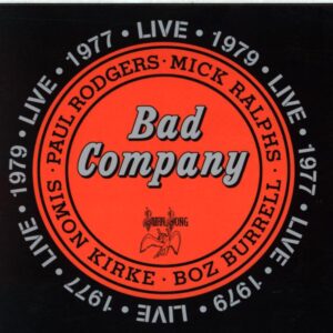 Bad Company-Live 1977 and 1979-CD