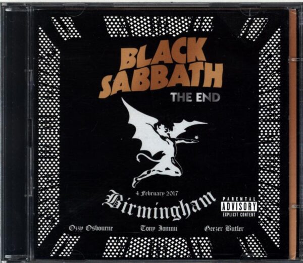Black Sabbath-The End (4 February 2017 - Birmingham)-CD
