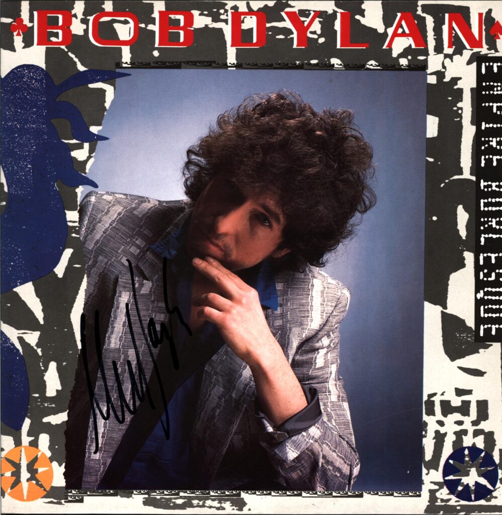 Bob Dylan-Empire Burlesque signed-LP Vinyl