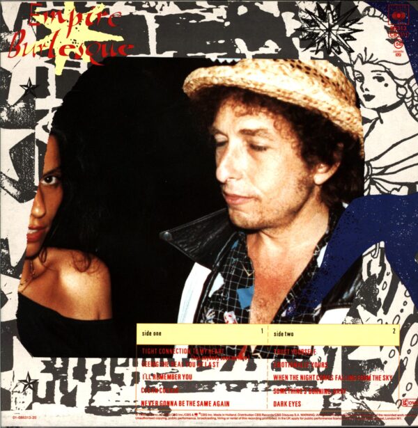 Bob Dylan-Empire Burlesque signed-LP Vinyl