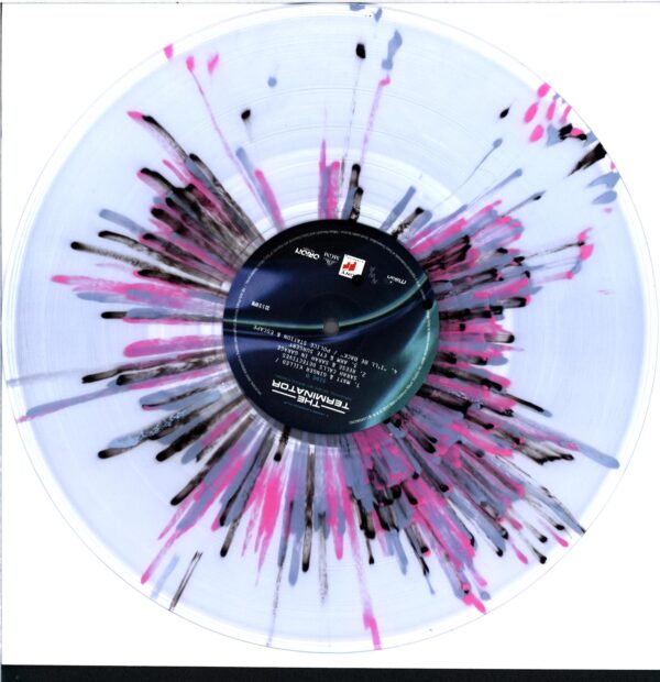 Brad Fiedel-The Terminator -clear pink blue and black LP Vinyl
