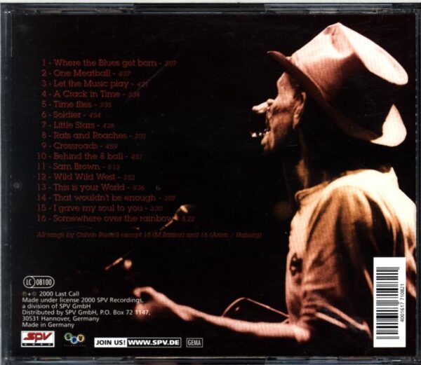 Calvin Russell-Crossroad-CD
