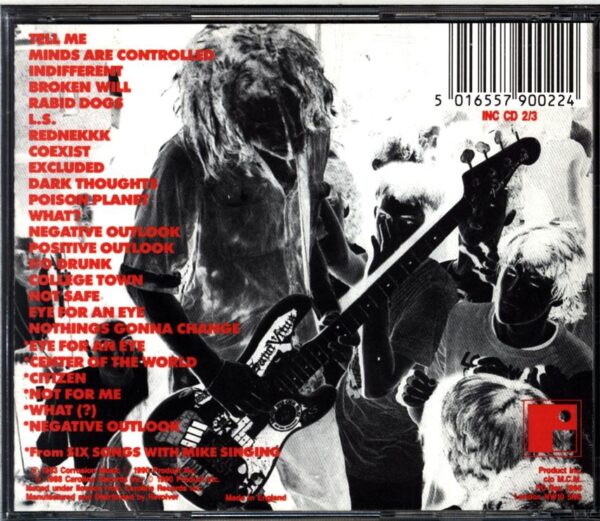 Corrosion Of Conformity-Eye For An Eye Plus Six Songs With Mike Singing-CD