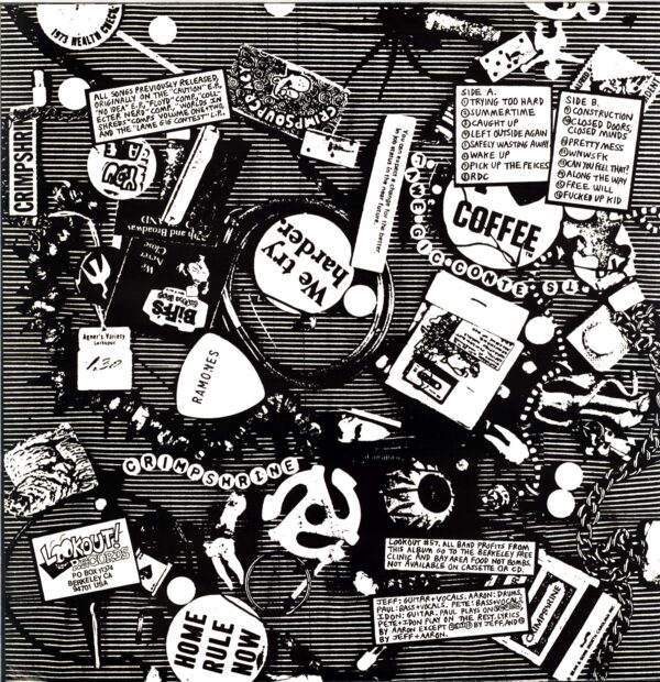 Crimpshrine-Duct Tape Soup-LP Vinyl