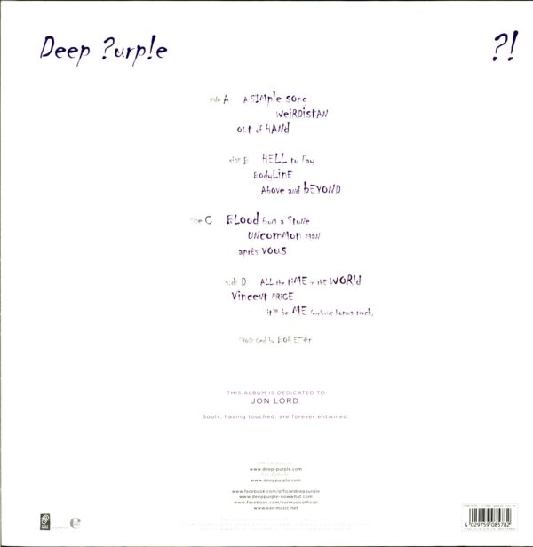 Deep Purple-Now What-LP Vinyl