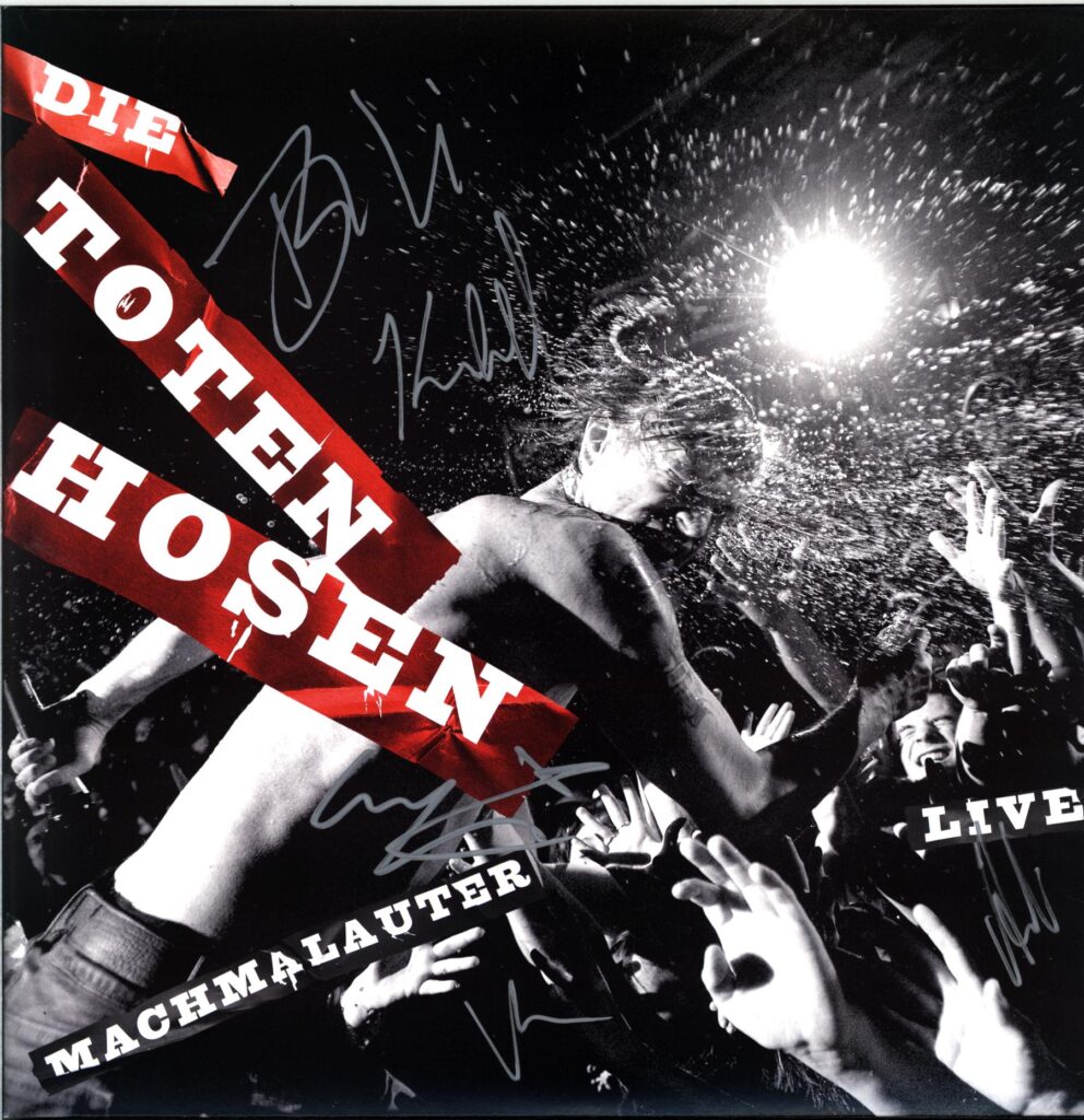 Die Toten Hosen-Machmalauter-Live-LP Vinyl