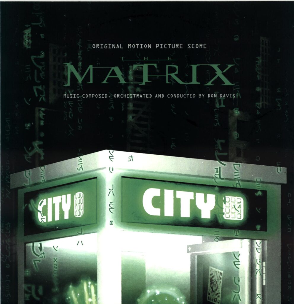 Don Davis-The Matrix (The Complete Edition)-green glitter-infused LP Vinyl
