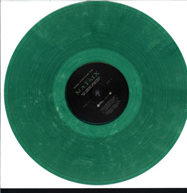 Don Davis-The Matrix (The Complete Edition)-green glitter-infused LP Vinyl