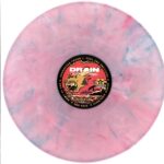 Drain-California Cursed pink green marble-LP Vinyl