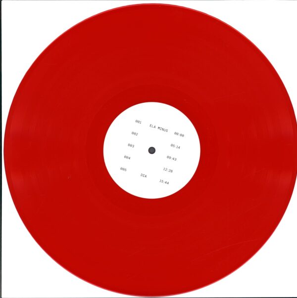 Ela Minus-Día red-LP Vinyl