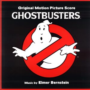 Elmer Bernstein-Ghostbusters (Original Motion Picture Score)-clear with slime center LP Vinyl
