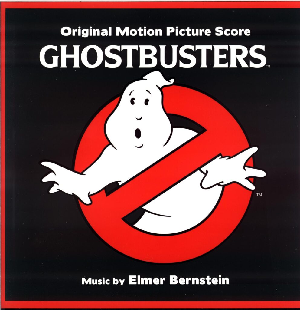 Elmer Bernstein-Ghostbusters (Original Motion Picture Score)-clear with slime center LP Vinyl