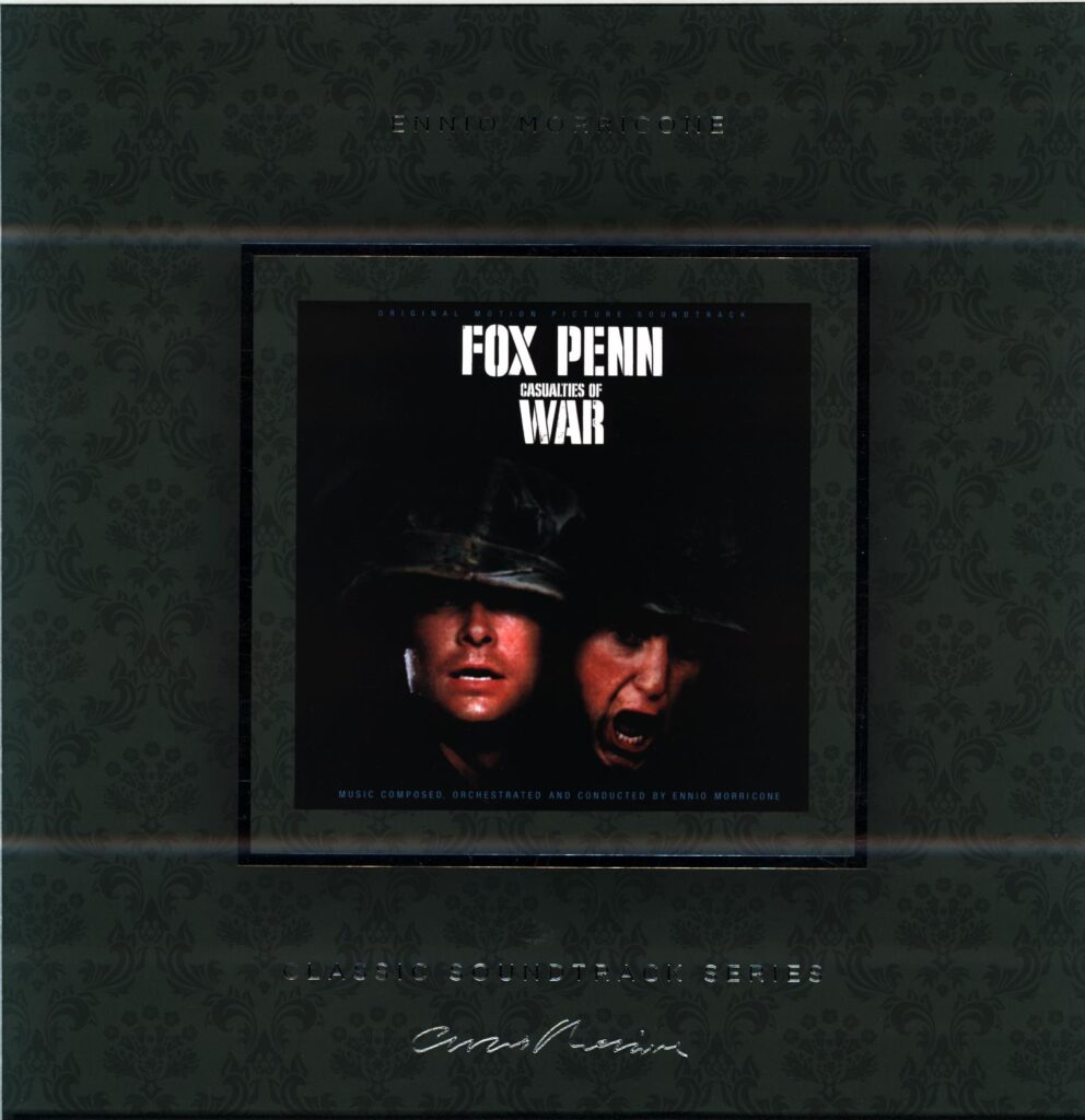 Ennio Morricone-Casualties Of War-clear LP Vinyl