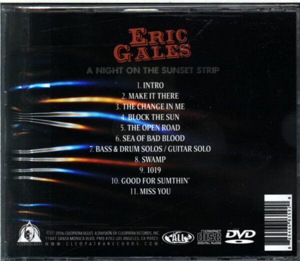 Eric Gales-A Night On The Sunset Strip-CD