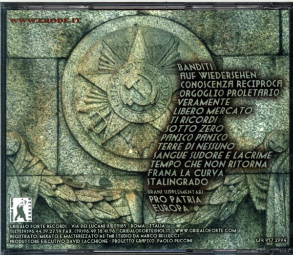 Erode-Tempo Che Non Ritorna-CD
