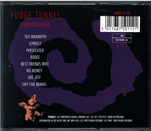 Fudge Tunnel-Fudgecake-CD