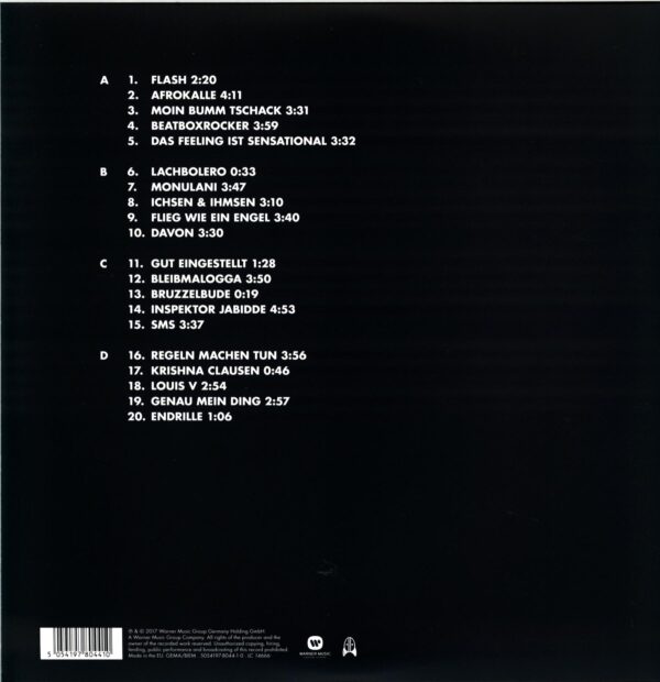 Fünf Sterne Deluxe-Flash-LP Vinyl