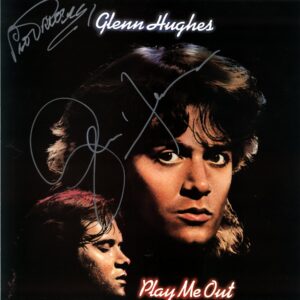 Glenn Hughes-Play Me Out-signed LP Vinyl