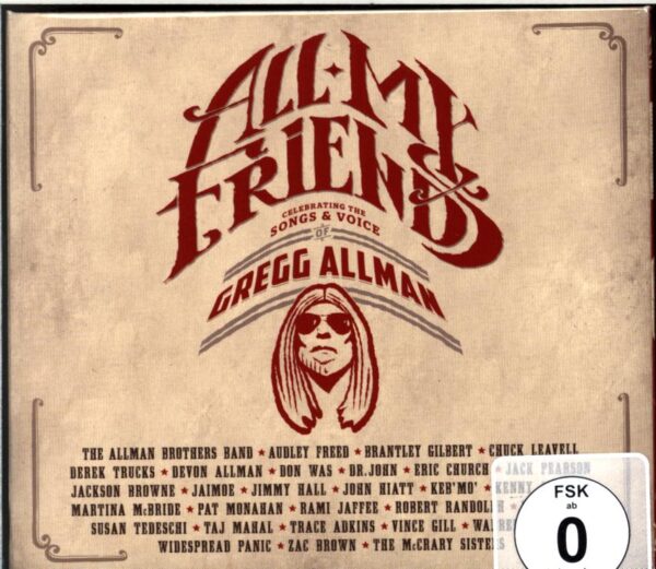 Gregg Allman-All My Friends Celebrating The Songs and Voice Of Gregg Allman-DVD