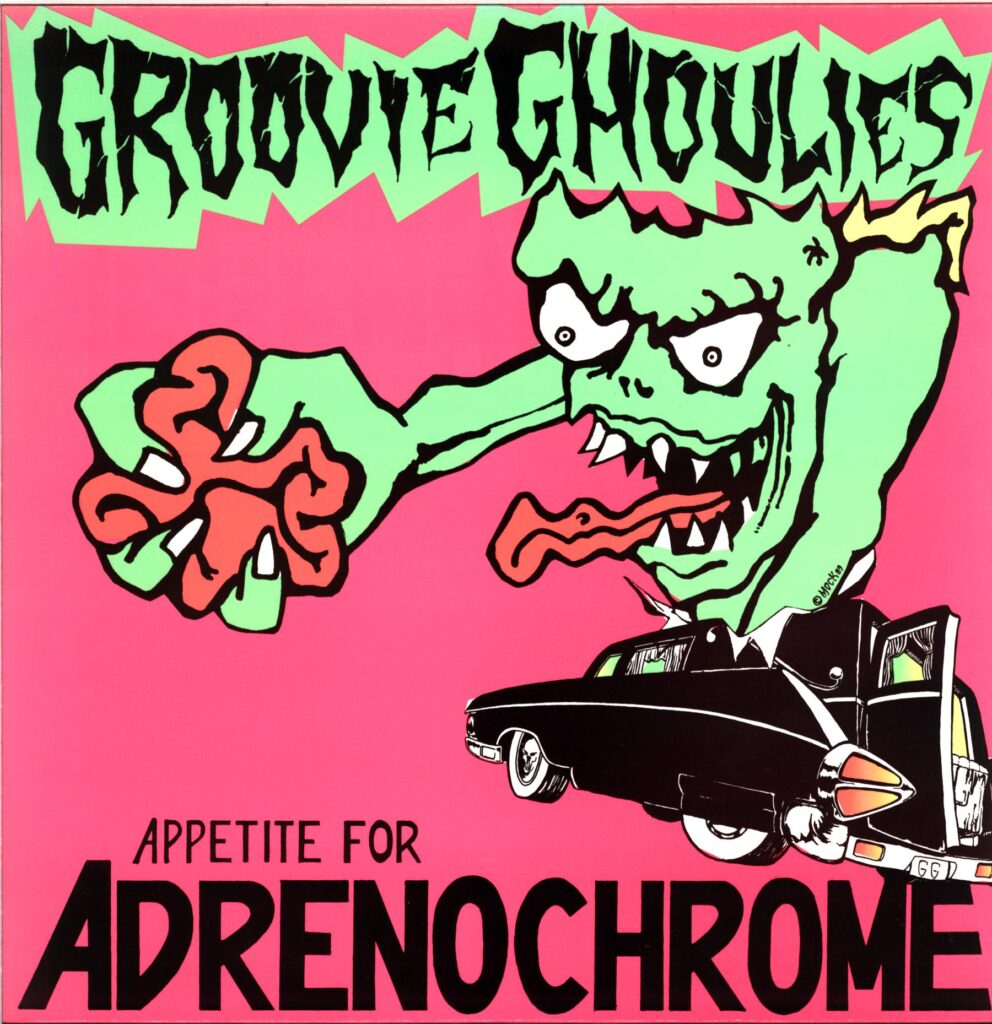 Groovie Ghoulies-Appetite For Adrenochrome-pink LP Vinyl