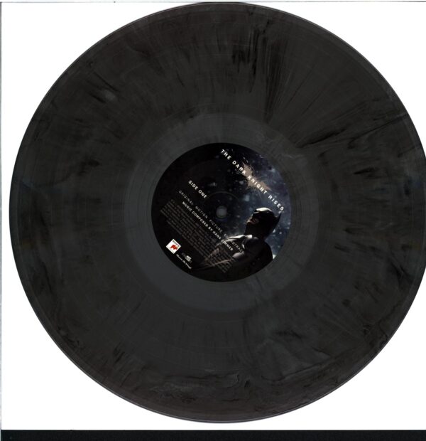 Hans Zimmer-The Dark Knight Rises (Original Motion Picture Soundtrack)-silver black LP Vinyl