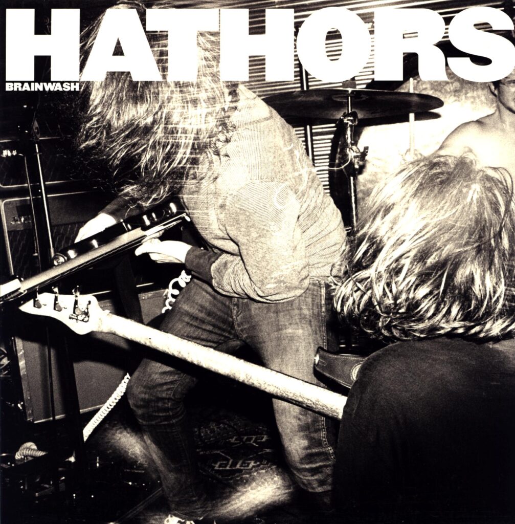 Hathors-Brainwash-LP gold Vinyl signed