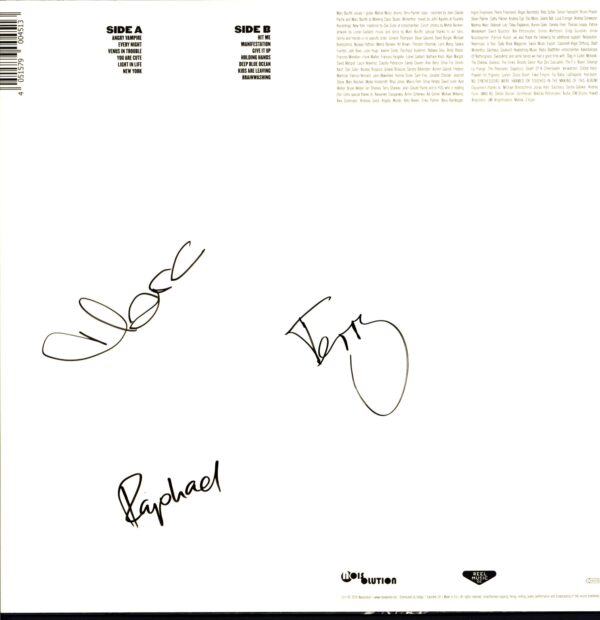 Hathors-Brainwash-LP gold Vinyl signed