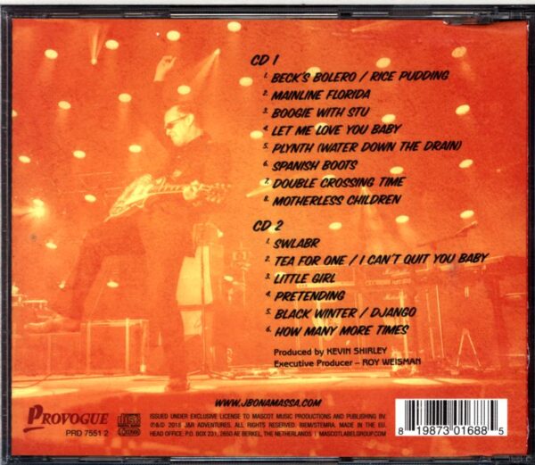 Joe Bonamassa-British Blues Explosion Live-CD